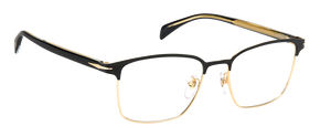 Eyewear By David Beckham DB 1059/F - Matt Black Gold - Frames
