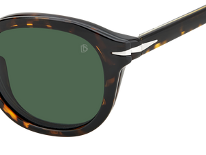 Eyewear By David Beckham DB 1080/CS - Havana - Green Polarized