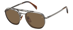 Eyewear By David Beckham DB 1082/G/CS - Dark Ruthenium - Copper Polarized