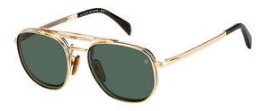Eyewear By David Beckham DB 1082/G/CS - Gold Havana - Green Polarized