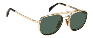 Eyewear By David Beckham DB 1082/G/CS - Gold Havana - Green Polarized