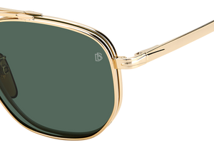 Eyewear By David Beckham DB 1082/G/CS - Gold Havana - Green Polarized