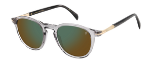 Eyewear By David Beckham DB 1114/S - Grey - Green Mirror