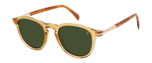 Eyewear By David Beckham DB 1114/S - Yellow Havana Brown - Green