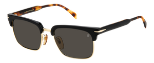 Eyewear By David Beckham DB 1119/G/S - Black Havana Gold - Grey