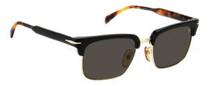 Eyewear By David Beckham DB 1119/G/S - Black Havana Gold - Grey
