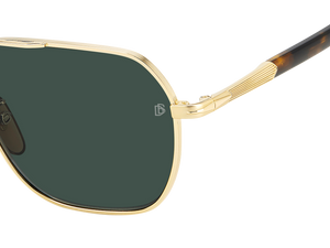 Eyewear By David Beckham DB 1128/G/S - Gold Havana - Green