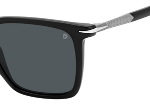 Eyewear By David Beckham DB 1130/S - Black Dark Ruthenium - Grey