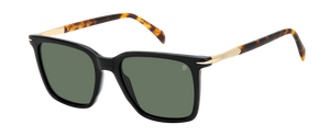 Eyewear By David Beckham DB 1130/S - Black Havana - Green Lightgreen Antireflex