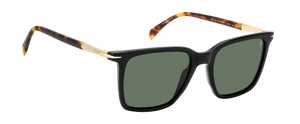Eyewear By David Beckham DB 1130/S - Black Havana - Green Lightgreen Antireflex