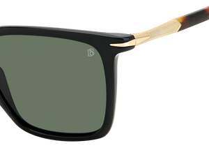 Eyewear By David Beckham DB 1130/S - Black Havana - Green Lightgreen Antireflex