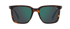 eyewear by david beckham DB 1130/S - Brown Horn - Green Mirror