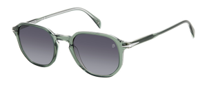 Eyewear By David Beckham DB 1140/S - Green Crystal - Dark Grey Shaded