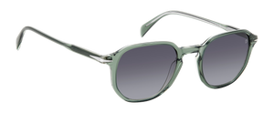 Eyewear By David Beckham DB 1140/S - Green Crystal - Dark Grey Shaded