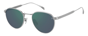 Eyewear By David Beckham DB 1142/S - Matte Ruthenium - Green Mirror