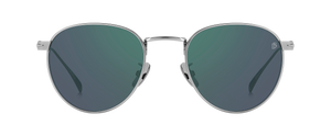 eyewear by david beckham DB 1142/S - Matte Ruthenium - Green Mirror