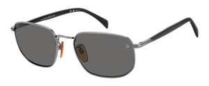 Eyewear By David Beckham DB 1143/S - Dark Ruthenium - Grey Polarized