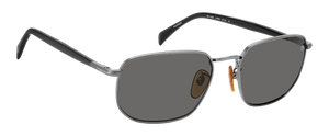 Eyewear By David Beckham DB 1143/S - Dark Ruthenium - Grey Polarized