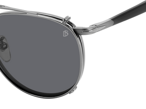 Eyewear By David Beckham DB 1144/CS - Dark Ruthenium - Grey Polarized