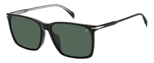 Eyewear By David Beckham DB 1145/G/S - Black - Green Polarized