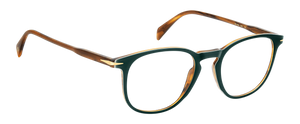 Eyewear By David Beckham DB 1160 - Green Stripped Brown - Frames