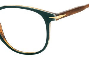 Eyewear By David Beckham DB 1160 - Green Stripped Brown - Frames