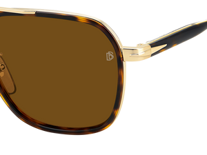 Eyewear By David Beckham DB 1161/S - Havana Gold - Brown