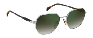 Eyewear By David Beckham DB 1162/F/S - Ruthenium - Green Shaded Green Mirror
