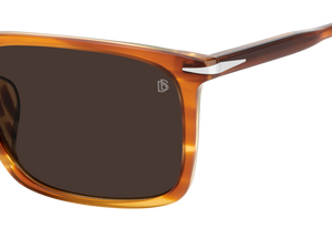 Eyewear By David Beckham DB 1163/F/S - Brown Horn - Brown
