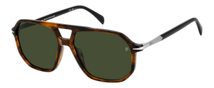 Eyewear By David Beckham DB 1172/S - Brown Horn Ruthenium - Green