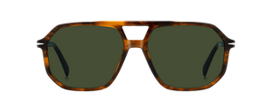 eyewear by david beckham DB 1172/S - Brown Horn Ruthenium - Green