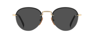 eyewear by david beckham DB 1173/S - Gold Black_ - Grey Antireflex