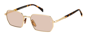 Eyewear By David Beckham DB 1174/S - Gold - Nude Photocromatic