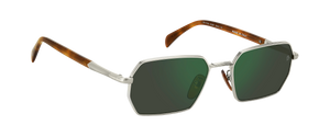 Eyewear By David Beckham DB 1174/S - Palladium Havana - Green Mirror