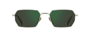 eyewear by david beckham DB 1174/S - Palladium Havana - Green Mirror
