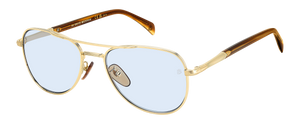 Eyewear By David Beckham DB 1175/S - Gold - Azure Photocromatic