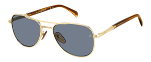 Eyewear By David Beckham DB 1175/S - Gold - Azure Photocromatic