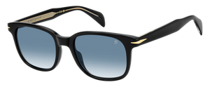 Eyewear By David Beckham DB 1177/S - Black - Dk Blue Shaded