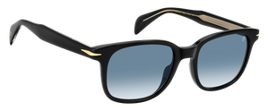 Eyewear By David Beckham DB 1177/S - Black - Dk Blue Shaded