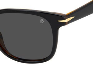 Eyewear By David Beckham DB 1177/S - Black Striped Brown - Grey Antireflex