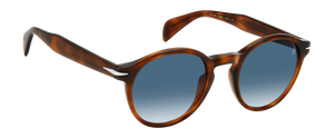 Eyewear By David Beckham DB 1178/S - Brown Havana - Dk Blue Shaded