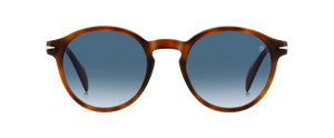 eyewear by david beckham DB 1178/S - Brown Havana - Dk Blue Shaded
