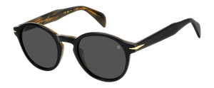 Eyewear By David Beckham DB 1178/S - Striped Black Beige - Grey Antireflex