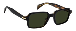 Eyewear By David Beckham DB 1179/S - Black Havana - Green Lightgreen Antireflex