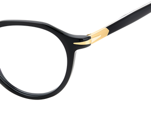 Eyewear By David Beckham DB 1180 - Black Gold - Blue Mirror