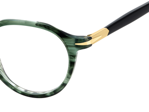 Eyewear By David Beckham DB 1180 - Green Horn - Blue Mirror
