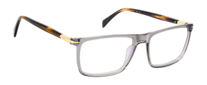 Eyewear By David Beckham DB 1181 - Grey Havana Brown - Blue Mirror
