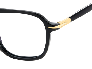 Eyewear By David Beckham DB 1182 - Black Gold - Blue Mirror