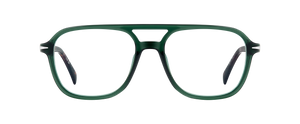eyewear by david beckham DB 1182 - Green Havana - Blue Mirror