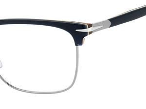 Eyewear By David Beckham DB 1183 - Blue Horn Ruthenium - Blue Mirror